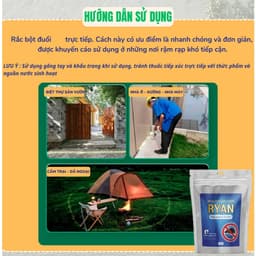 Bột Đuổi Chuột Thảo Mộc RYAN 500G – Xua Chuột Ngăn Phá Hoại, Dùng Cho Nhà Kho – Bếp – Xe 3
