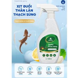 Xịt Đuổi Thằn Lằn ,Thạch Sùng Hiệu Quả GECKO DRIVE 500ml – Hương Thơm Tự Nhiên An Toàn, Không Độc Hại 7