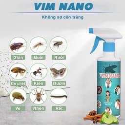 Xịt Đuổi Thằn Lằn ,Thạch Sùng Hiệu Quả Vim Nano 500ml – Hương Thơm Tự Nhiên An Toàn, Không Độc Hại 9