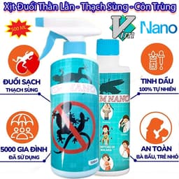 Xịt Đuổi Thằn Lằn ,Thạch Sùng Hiệu Quả Vim Nano 500ml – Hương Thơm Tự Nhiên An Toàn, Không Độc Hại 7