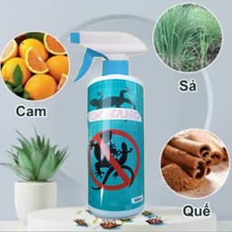 Xịt Đuổi Thằn Lằn ,Thạch Sùng Hiệu Quả Vim Nano 500ml – Hương Thơm Tự Nhiên An Toàn, Không Độc Hại 8