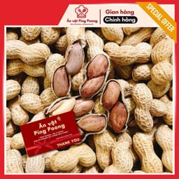 [380G] Đậu phộng/Lạc rang bơ sữa, Hạt trò chuyện Tết, ĐẬU PHỘNG LẠC NGUYÊN VỎ RANG ĂN LIỀN, SNACK HẠT 2