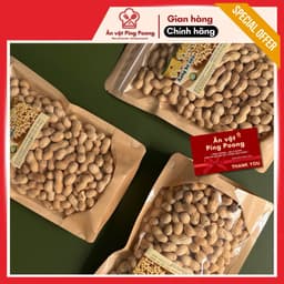 [380G] Đậu phộng/Lạc rang bơ sữa, Hạt trò chuyện Tết, ĐẬU PHỘNG LẠC NGUYÊN VỎ RANG ĂN LIỀN, SNACK HẠT 5