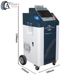 Máy nạp ga điều hòa ô tô tuần hoàn tự động, máy nạp và phục hồi gas ô tô, máy thu hồi và nạp ga lạnh 4