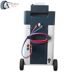 Máy nạp ga điều hòa ô tô tuần hoàn tự động, máy nạp và phục hồi gas ô tô, máy thu hồi và nạp ga lạnh 6