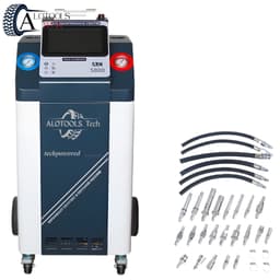 Máy nạp ga điều hòa ô tô tuần hoàn tự động, máy nạp và phục hồi gas ô tô, máy thu hồi và nạp ga lạnh 2