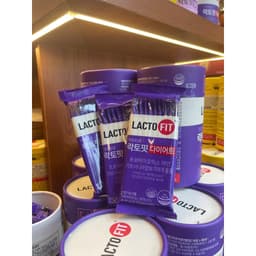 Men Vi Sinh Lacto-Fit Tím Hàn Quốc, Hộp 60 Gói, Giúp Eo Thon Dáng Gọn 4