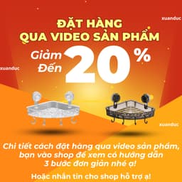 Kệ góc nhà tắm có cốc hút bám tường chắc chắn sử dụng đựng đồ đa năng nhà tắm nhà bếp 9