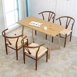 Ghế Wishbone CORIHOME  Lưng Ghế Hình Chữ Y ,Lưng Và Tay Vịn Được Chế Tác Từ Thanh Gỗ Uốn Cong 8