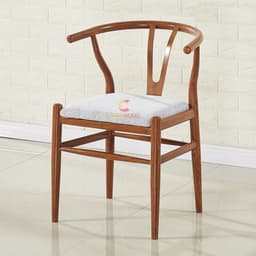 Ghế Wishbone CORIHOME  Lưng Ghế Hình Chữ Y ,Lưng Và Tay Vịn Được Chế Tác Từ Thanh Gỗ Uốn Cong 9