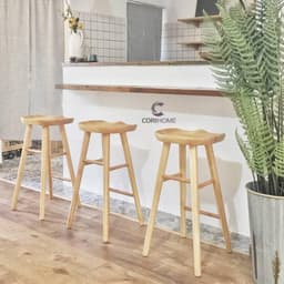 Ghế Bar Mặt Lõm CoriHome,Ghế Bàn Đảo, Ghế quầy bar Làm Theo Yêu Cầu 1