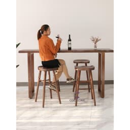 Ghế Bar Mặt Lõm CoriHome,Ghế Bàn Đảo, Ghế quầy bar Làm Theo Yêu Cầu 9
