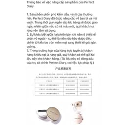 Phấn Phủ Bột PERFECT DIARY Nắp Vàng Kiềm Dầu Kháng Mồ Hôi 7g DOLLYDOLLY COSMETICS 3