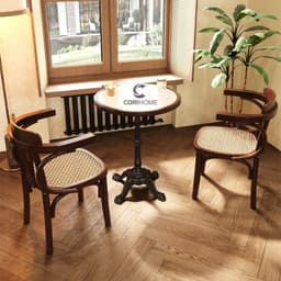 Ghế Vương Miện,Ghế Bentwood Số 24 CORIHOME  Thể Hiện Hự Khéo Léo Tinh Tế Của Các Nghệ Nhân Uốn Cong 5