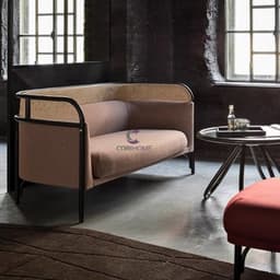 Ghế Sofa Quây Mây,Ghế Phòng Chờ, Sofa Targa CORIHOME – Thiết Kế GamFratesi, 2026 2