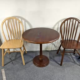 Ghế 6 Nan Tròn,Ghế Windsor CoRiHome , Ghế cổ, Ghế Đồng Quê, Ghế xưa, Ghế Tựa Lưng Uốn Cong Gỗ Cao Su 5
