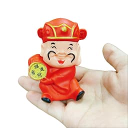 [Mua Sỉ 100] Mèo Thần Tài và Ông Thần Tài, Hũ Vàng Nhựa, trang trí tráp Oản, trang trí tháp tài lộc 6