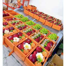 5 Hộp Nắp Mica Quai Xách Đựng Giỏ Hoa Quả, Đựng Giỏ Trái Cây (Đựng 2-3 kg Quả) 3