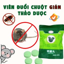 Viên đuổi chuột siêu mạnh - Hiệu quả ngay lập tức, an toàn không độc - Gói 10 Viên 2
