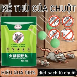 Viên đuổi chuột siêu mạnh - Hiệu quả ngay lập tức, an toàn không độc - Gói 10 Viên 7