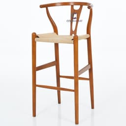 Ghế Bar Wishbone CORIHOME Được Chế Tác Với Ghế Cói Và Khung ỗ chắc Chắn 2
