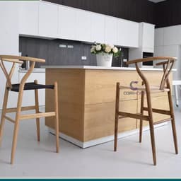 Ghế Bar Wishbone CORIHOME Được Chế Tác Với Ghế Cói Và Khung ỗ chắc Chắn 8