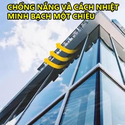 GOLDSTAR phim dán kính cách nhiệt，Giấy decal dán kính chống nắng nóng UV chống nhìn trộm 3