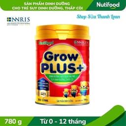 (HSD T5-2028) Sữa Bột Nutifood Grow Plus Suy Dinh Dưỡng Lon 780g. 1