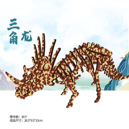 DIY gỗ mô hình khủng long siêu to 3
