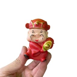 [Mua Sỉ 100] Mèo Thần Tài và Ông Thần Tài, Hũ Vàng Nhựa, trang trí tráp Oản, trang trí tháp tài lộc 3