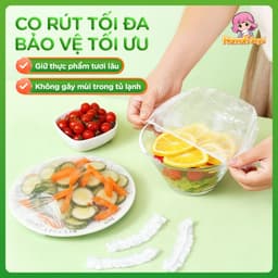 Bịch 300C Màng Bọc Thực Phẩm Xanh Việt Hannah Seyo Chất Liệu PE An Toàn Bảo Quản Thực Phẩm 3
