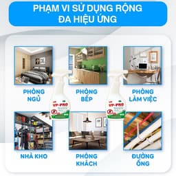 Xịt Đuổi Muỗi & Côn Trùng VP-PRO Chính Hãng 530ml – Tinh Dầu Tự Nhiên, An Toàn Cho Gia Đình 7