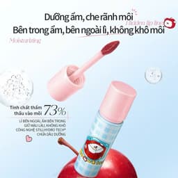 Son Mooekiss Mềm Mịn, Bóng Mỏng, Tint Nhung Lì, Dưỡng Ẩm, Không Khô Môi Và Lâu Trôi 3g-MP2K 3
