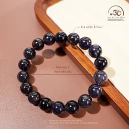 Ngọc Đan Tâm - Vòng Tay iolite 10mm 2A - Mệnh Thủy & Mệnh Mộc 2