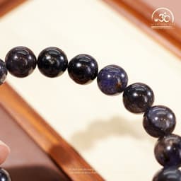 Ngọc Đan Tâm - Vòng Tay iolite 10mm 2A - Mệnh Thủy & Mệnh Mộc 5