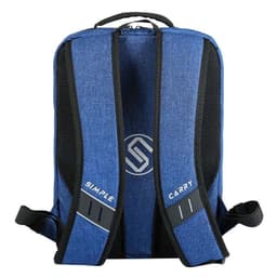 Balo Laptop Simple Carry M-City Chính Hãng, Balo Công Sở Chống Nước, Đựng Laptop 13 Inch, Màu Xanh Navy 2