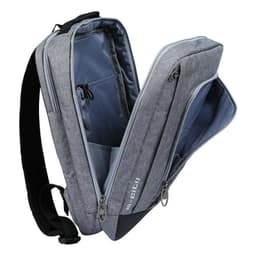 Balo Laptop Simple Carry M-City Chính Hãng, Balo Công Sở Chống Nước, Đựng Laptop 13 Inch, Màu Xanh Navy 5