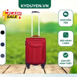 Vali Kéo Vải SAKOS WINNER 5 FG00 SIZE 20 Xách Tay Cao Cấp, Chống Nước, Bánh Xe Đôi Êm Ái Tiện lợi đưng nhiều đồ 1