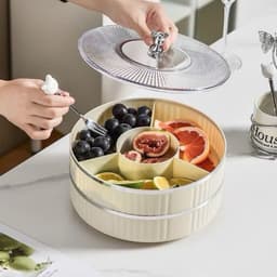 🐻 Khay đựng bánh – mứt – kẹo hình gấu siêu xinh, 1 tầng, Tết sum vầy, chàn đầy yêu thương… 2