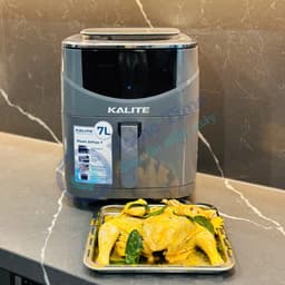 Nồi chiên hơi nước KALITE STEAM 7 - Chiên hấp 2 trong 1, Dung tích 7 lít, Công suất 1700W - Hàng chính hãng 2