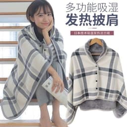 Chăn Ngủ Văn Phòng Kiêm Áo Choàng Chất Liệu Mềm Mại Nhỏ Gọn Tiện Dụng Dễ Dàng Mang Đi size 100x140cm NHÀ TH 8