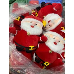 Gấu Bông Ông Già Noel Có Chuông Lắc Kích Thước 25 Cm Dễ Thương Thích Hợp Làm Quà Giáng Sinh nhà MIU GẤU XINH 3