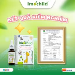Combo 2 D3K2 Imochild Hỗ trợ bổ sung Vitamin D3, K2-MK7 và DHA cho bé - Lọ 20ml 6