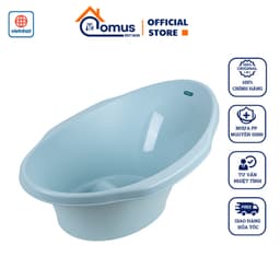 Chậu Tắm Nhựa Cho Bé Việt Nhật 2256, Thau Tắm Hình Oval Dành Cho Trẻ Sơ Sinh - DOMUS 1
