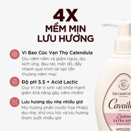 Dung Dịch Vệ Sinh Rogé Cavaillès L'intime Extra-doux Lưu Hương, 4X Dịu Nhẹ, Giảm Ngứa Cho Da Nhạy Cảm 250ml 2