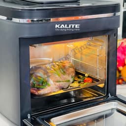 Nồi chiên hơi nước KALITE STEAM X - Công suất 1635W, Dung tích 15 lít, 3 trong 1 (Hấp, Nướng, Chiên) - Hàng chính hãng 6