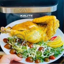 Nồi chiên hơi nước KALITE STEAM X - Công suất 1635W, Dung tích 15 lít, 3 trong 1 (Hấp, Nướng, Chiên) - Hàng chính hãng 3