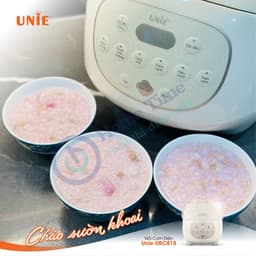 Nồi Cơm Điện Tử Unie URC815 - Dung tích 1.5L, Công suất 700W, Lòng Nồi Gốm Tự Nhiên, Ủ Ấm 3D - Hàng chính hãng 6
