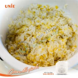 Nồi Cơm Điện Tử Unie URC815 - Dung tích 1.5L, Công suất 700W, Lòng Nồi Gốm Tự Nhiên, Ủ Ấm 3D - Hàng chính hãng 8