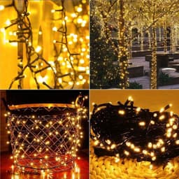 COMBO 2 Bộ Đèn Nháy Kim Cương 40M, Dây Led 4 Lõi Đồng, 8 Chế Độ Nháy Trang Trí Tiểu Cảnh Noel, Tết 4